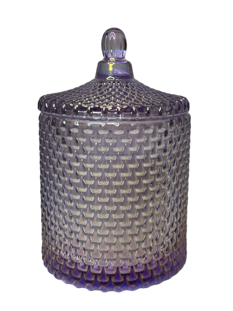Raindrop Geo Jars 10oz with lid